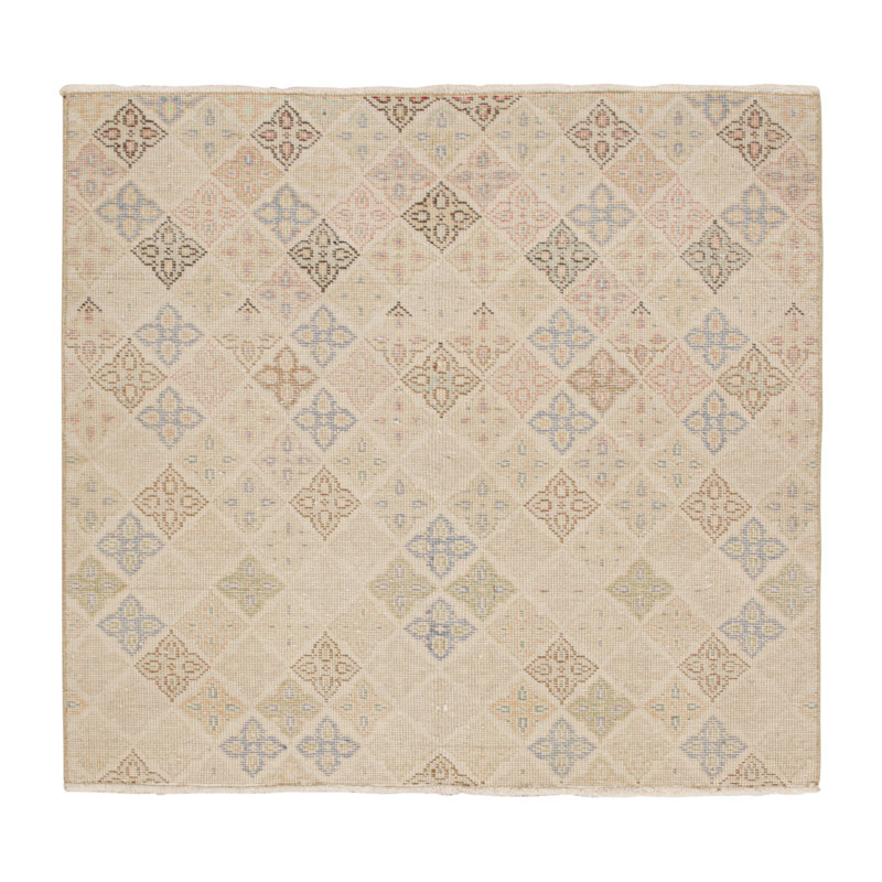 One-of-a-Kind 3'5" X 3'9" Hand Knotted Area Rug