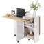 127.3Cm x 79.8Cm Dinning Table with Wheels-2041236331