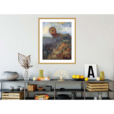«The Cyclops» par Odilon Redon, impression giclée sur cadre