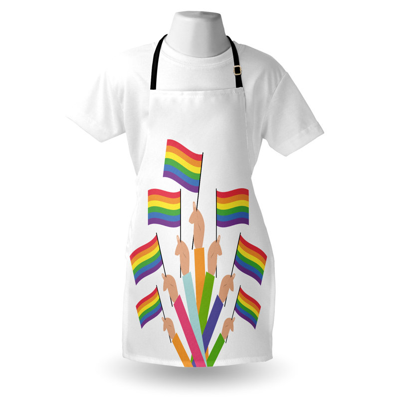 Multicolore East Urban Home Rainbow Tablier unisexe