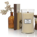 Hourglass Vanilla Bean Scented Jar Candle