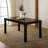 Mahogany Solid Wood Base Dining Table-1412959508