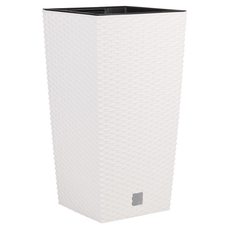 Kylie Pot Planter, White, 32cm H x 17cm W