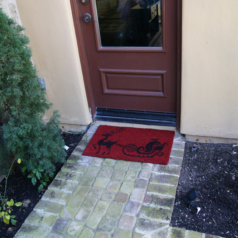 Saladino Non-Slip Christmas Outdoor Doormat