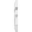 Garniture de couloir en PVC de qualité architecturale H 8 po x P 5/8 po x L 48 po-37808087