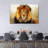 Blue Eyed Lion Canvas Print-2081307509