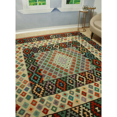 Hults Wool Southwestern Indoor Rug
