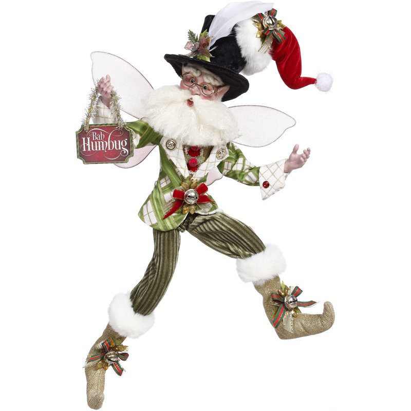 Christmas Bah Humbug Fairy Collectible