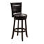 Tabouret de bar en cuir sans bras