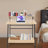 31.5" 3-Tier Rolling Computer Desk Modern Simple Computer Desk Flexible Home Office Desk Anti-Slip Free Standing-1042422742-1042422747
