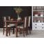 Extendable Solid Wood Base Dining Table-43102492