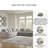 Tessler Upholstered L-Shaped Sectional Symmetrical