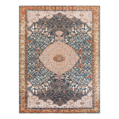 Indoor/Outdoor Traditional Area Rug