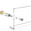 14.5cm H x 68cm W Acrylic Bookcase