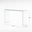 Table console en verre trempé trempé 12 mm