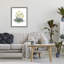 Cadre flottant Dandelion Flower Illustration, design par Cecilia Battaini-216163594-216163597