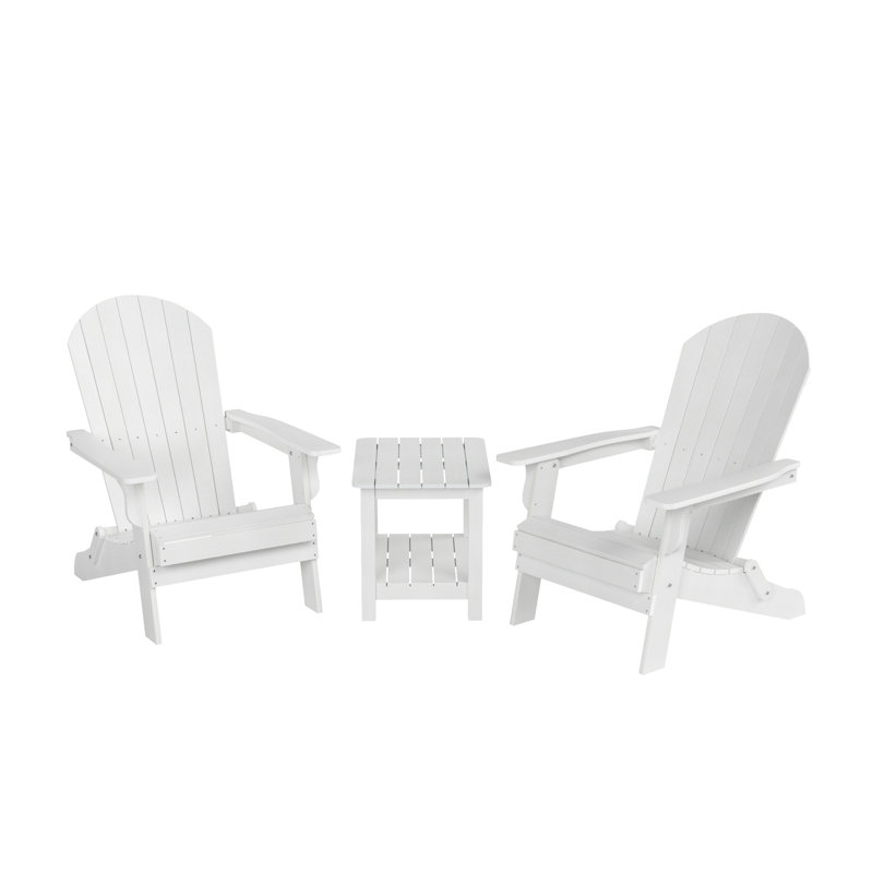 Arrlo 2 - Person Patio Conversation Set, White