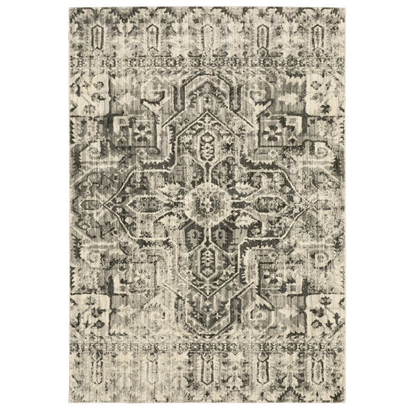 Donall Oriental Rug, Rectangle 5'3" x 7'7"