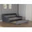 Twin Size Daybed With Trundle, Upholstery Daybed With LED Light And Charging Station, Velvet Daybed With Wood And Metal Frame