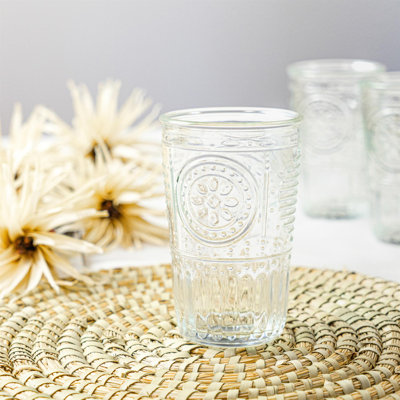 Bormioli Rocco Romantic Glass Water Jug & Glasses