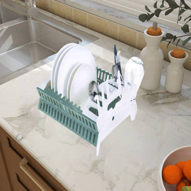 iMounTEK Plastic 2 Tier Dish Rack