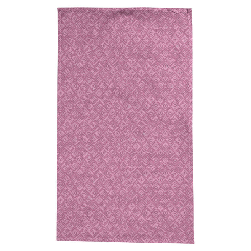Nappe à labyrinthe carrée Leffel, Rose