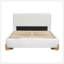 Lit tapissier Boucle, double, blanc-1318564597