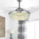 Jianu 42'' Bluetooth Ceiling Fan with Dimmable LED Lights and Music Player