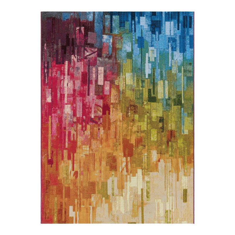 Glide Hower Indoor/Outdoor Area Rug, Rectangle 5'1" x 7'1"