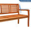 Estee Solid Wood Eucalyptus Outdoor Bench