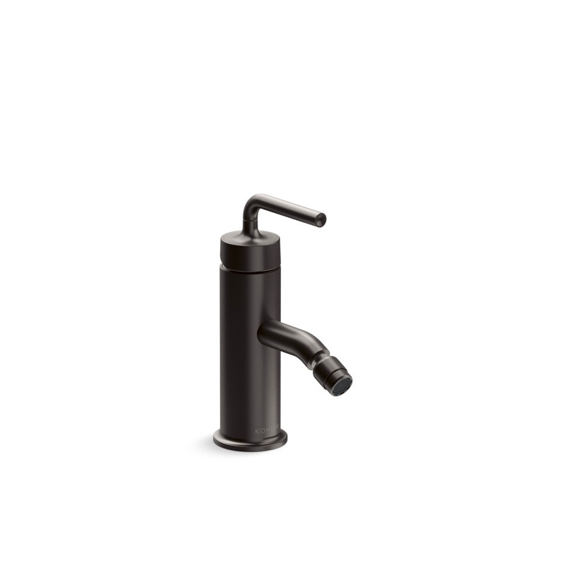 Robinet de bidet aérateur horizontal pivotant avec poignée droite Purist