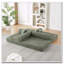 Canapé-lit convertible de 78,9 pouces avec design modulaire et tissu chenille-133406491