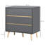 10 cm W Chest of 3 Drawers