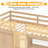Low Loft Bed Twin Size With Led Lights-870766858