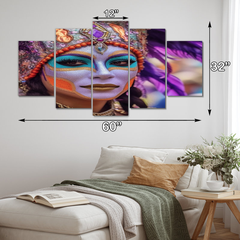 Otis - World Cultures Canvas Art Print - 5 Panels