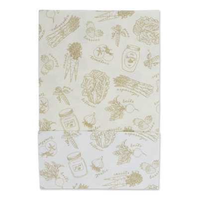 Addyline Market Print Fridge Liner