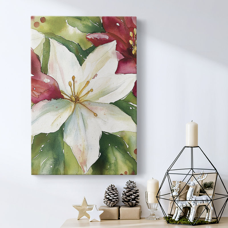Art des Fêtes de Noël - Toile tendue avec châssis DCCL III, H 18 po x l 12 po