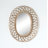 Overton Bamboo Oval Wall Mirror
