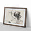 Archer by Kono Bairei - Picture Frame Painting Print-55682404-55682405