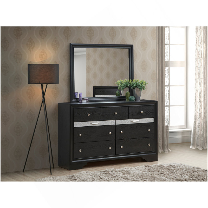 Commode Madrid G02350-D, Noir