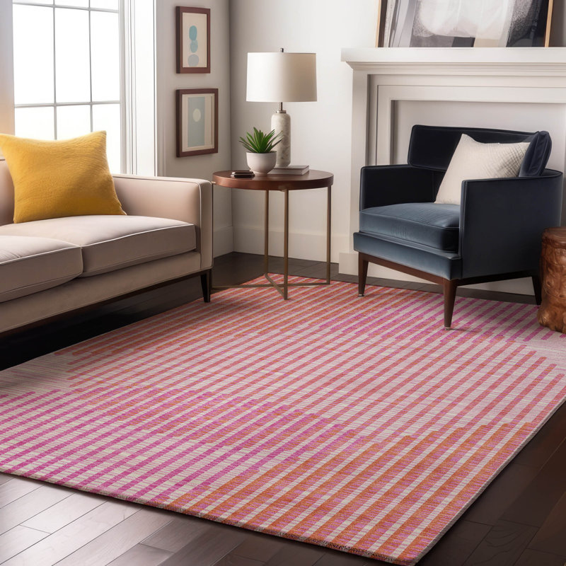 Tapis Corum AMF1001 lavable à la machine de qualité supérieure, Rectangulaire 8 pi x 10 pi