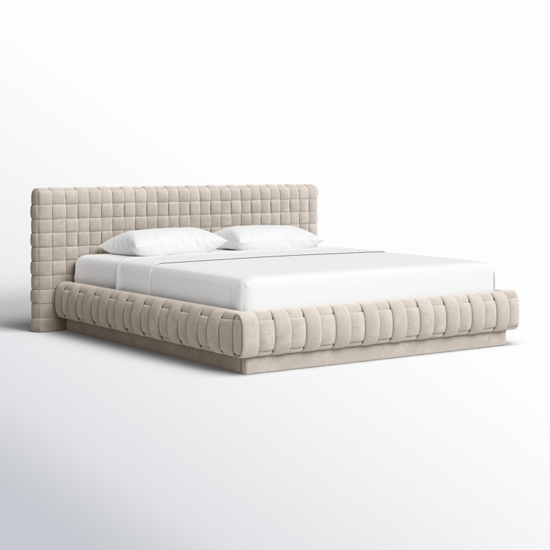 Livia Upholstered Platform Bed, King