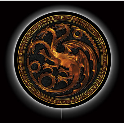Enseignes lumineuses DEL House of Dragon