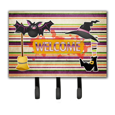 Metal Wall 3 - Hook Coat Rack