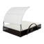 Double chaise longue de patio avec dossier réglable et accoudoirs-723733702