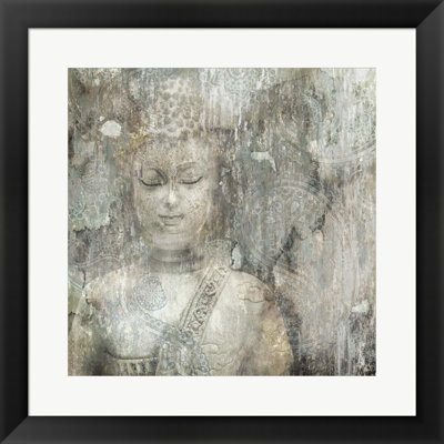 Bouddha par Edward Selkirk, art mural encadré