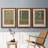 Nouveau Decorative VII - 3 Piece Picture Frame Painting Set on Canvas-1543928507-1543928500