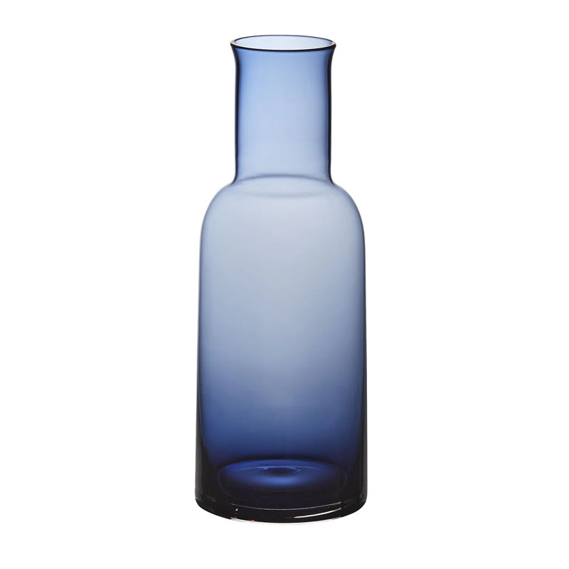 Empileo 26.39oz. Crystal Carafe, Blue