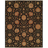 Wool Floral Area Rug