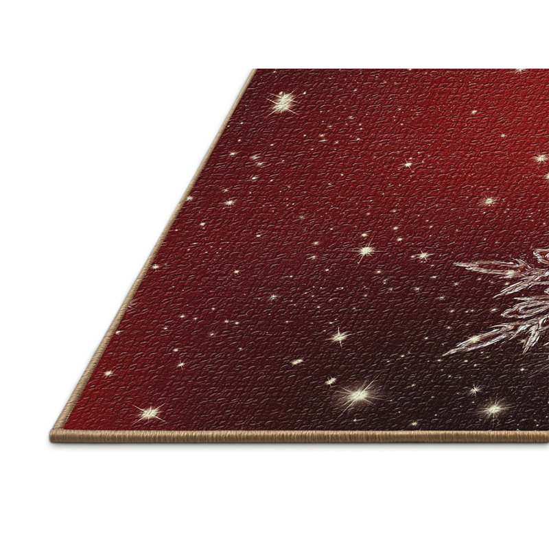 Abstract Indoor Rug, Rectangle 4' x 6'